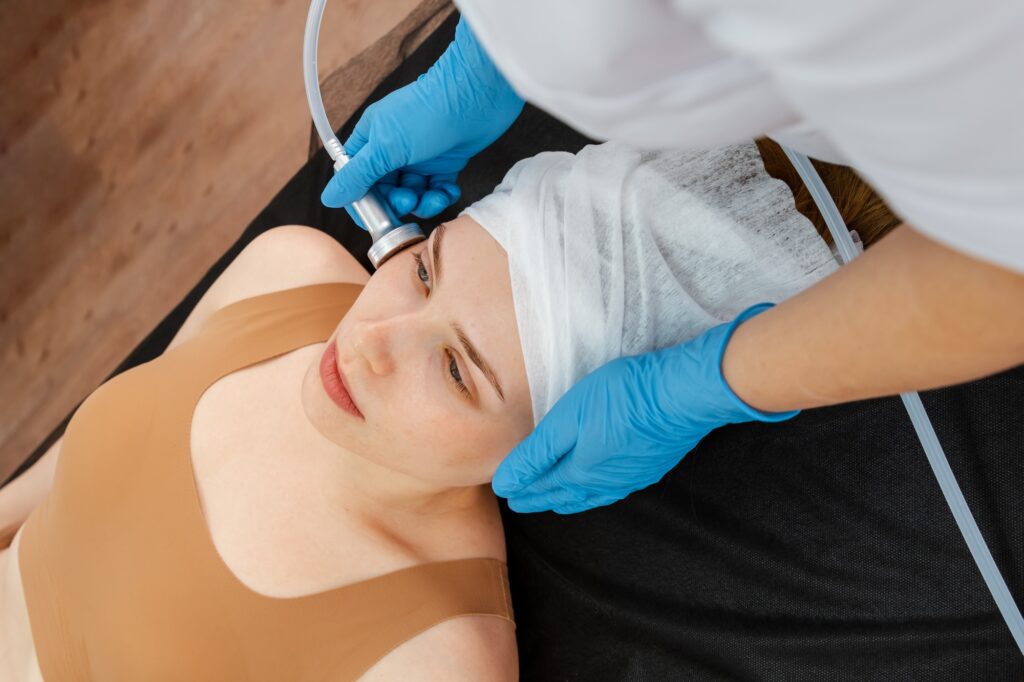 Dr. Stanwix performing facial rejuvenation with fat grafting in Richmond, Virginia 